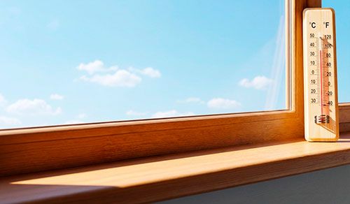 Innovative Sonnenschutzfolien für Gebäude 2 hitze 12uhr 2b